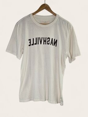 Imogene And Willie the "nashville" tee in vintage white Medium